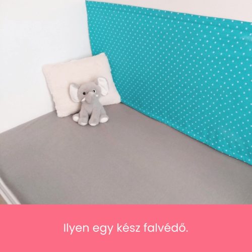 Világosszürke falvédő