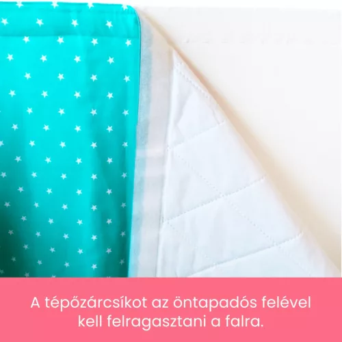 Falvédő gyerekszobába - balerinák (barackszín)
