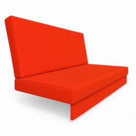 Hintaágy párna vízálló, uv álló - narancssárga