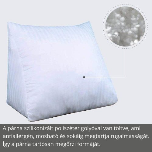 Háttámla párna lila