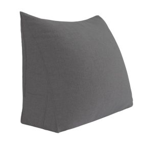 Háttámla párna szürke