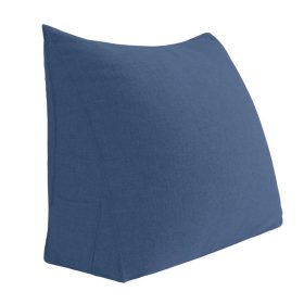 Huzat háttámla párnához denimkék